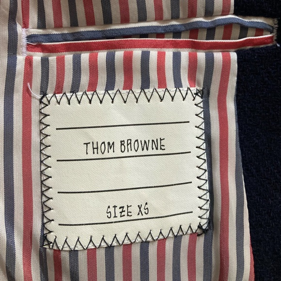 Thom Browne Neiman Marcus Collab Navy Nautical Wool Blazer - Picture 5 of 12